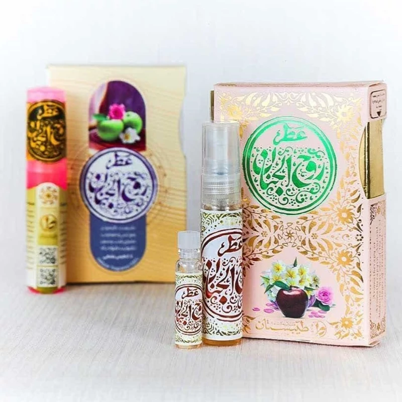 عطر طبیعی روح الجنان 2.5 و 5 گرم