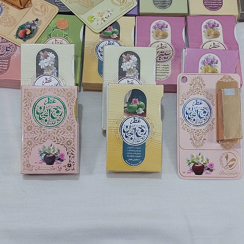 عطر طبیعی روح الجنان1 و 2.5 و 5 گرم